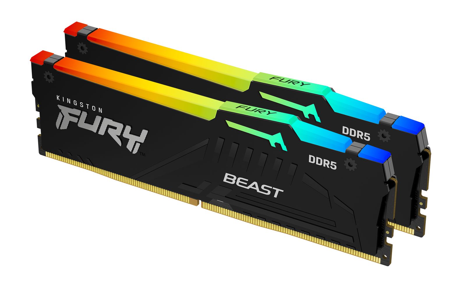 Kingston FURY Beast KF560C36BBE2AK2-32 32 GB (2 x 16 GB) DDR5 6000 MT/s CL36 RGB EXPO DIMM