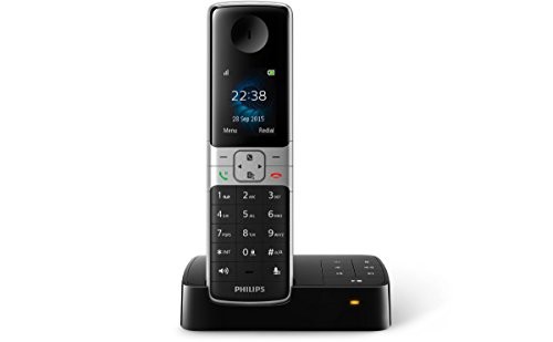 PHILIPS D6351B/38 schnurloses Telefon Anrufbeantworter