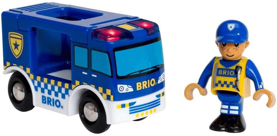 Brio Bahn 33825 Police Car with Light and Sound