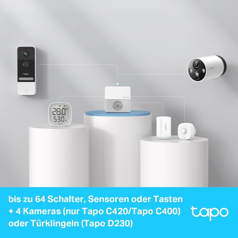TP-Link Tapo H200 Verkabelt & Kabellos Weiß