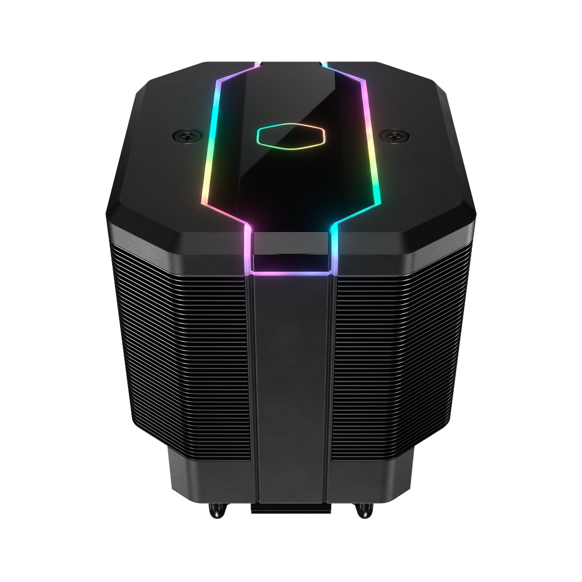 Cooler Master MasterAir MA620M Prozessor-Kühler, 12 cm Lüfter, 650–2000 RPM, 57,3 CFM, 6 Heatpipes, RGB Beleuchtung, Schwarz