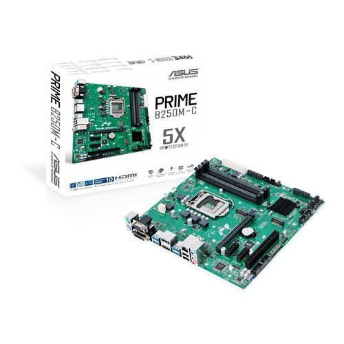 ASUS Prime B250M-C PRO/CSM Intel® B250 LGA 1151 (Socket H4) micro ATX