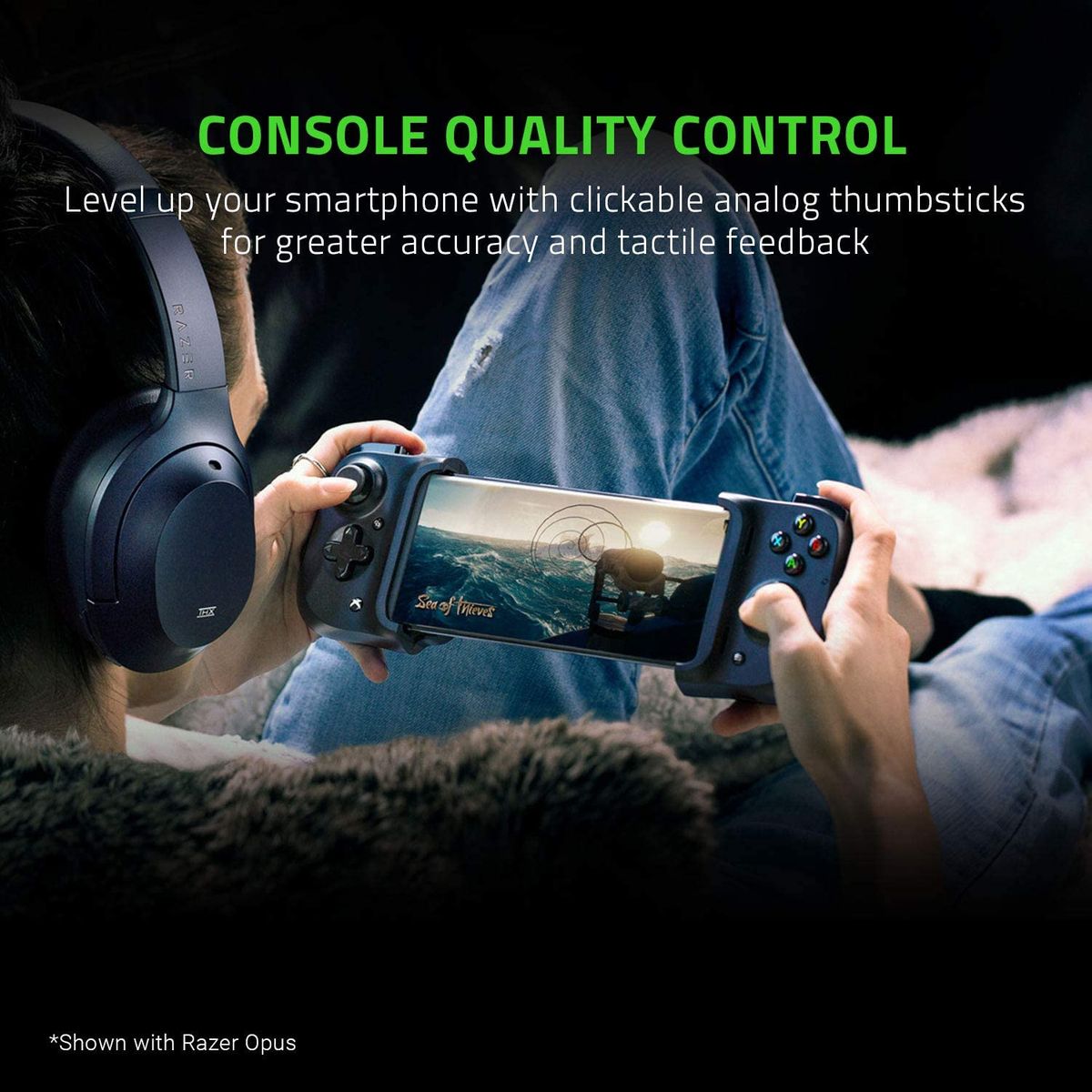 RAZER Kishi for Android (Xbox) Smartphone Universal Gaming Controller schwarz