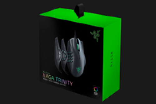 Razer Naga Trinity Gaming Mouse 16.000 DPI Ergonomic RGB Modular MOBA/MMO