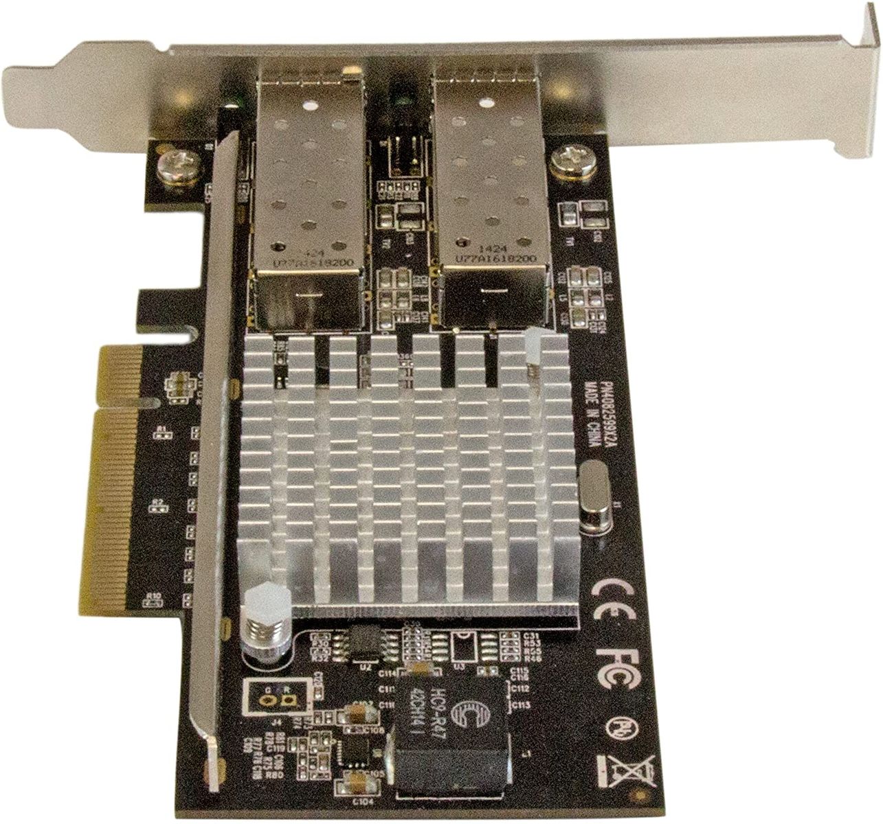 StarTech.com 2 Port 10G Fiber Network Card with Open SFP+ - PCIe, Intel Chip