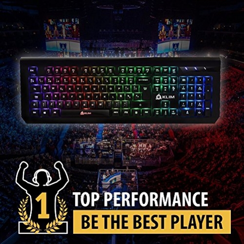 KLIM Domination Mechanische RGB Gaming Tastatur Wired FR-Layout