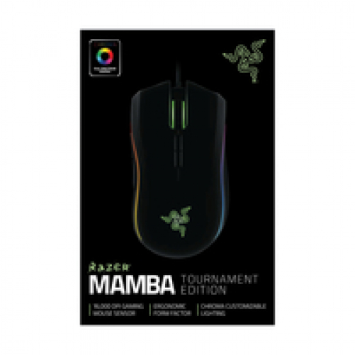 Razer Mamba Chroma Tournament Edition 16.000 DPI Laser Ergonomische Gaming Maus