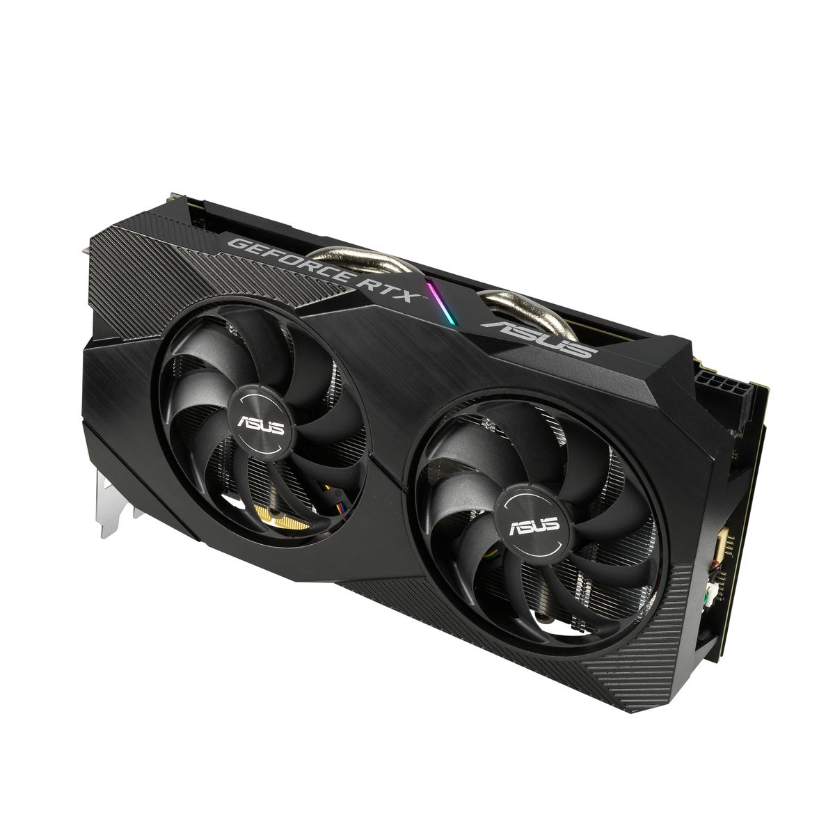 ASUS Dual GeForce RTX 2060 EVO 12GB GDDR6, PCIe 3.0, 2x HDMI 2.0b, 1x DisplayPort 1.4a, 1x DVI-D, 8-pin