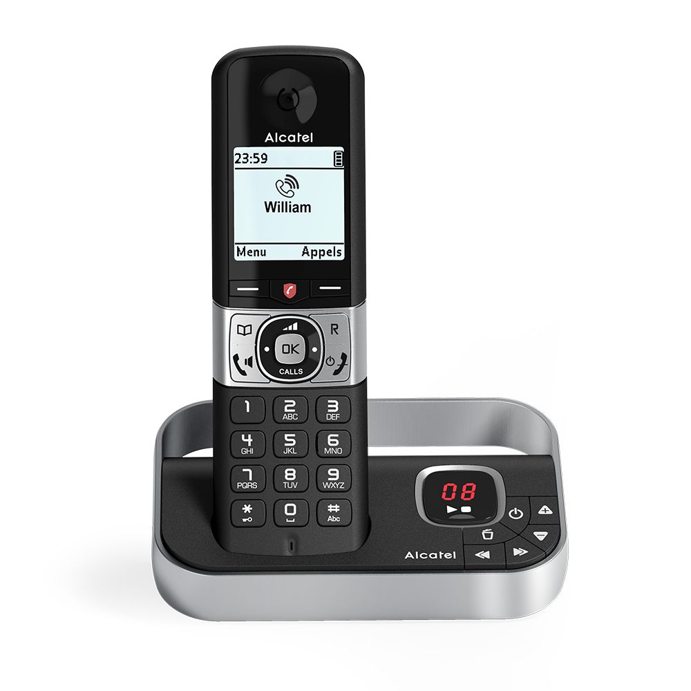 Alcatel Dect F890 Voice Fr Black Scallblock