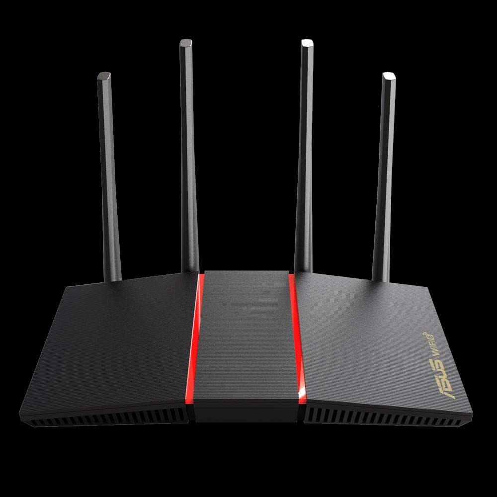 ASUS RT-AX55 WLAN Router Gigabit Ethernet Dual-Band 2.4 GHz/5 GHz