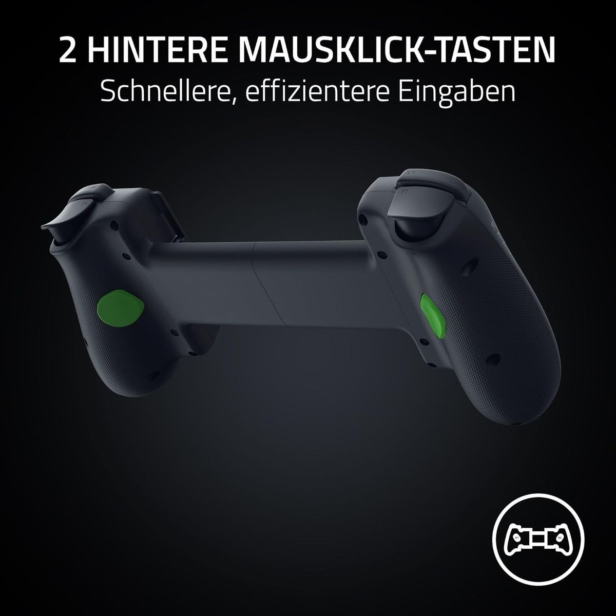 Razer Kishi V3 USB Gamepad kabelgebunden Typ-C, Analog / Digital, Android PC Xbox iOS, Schwarz