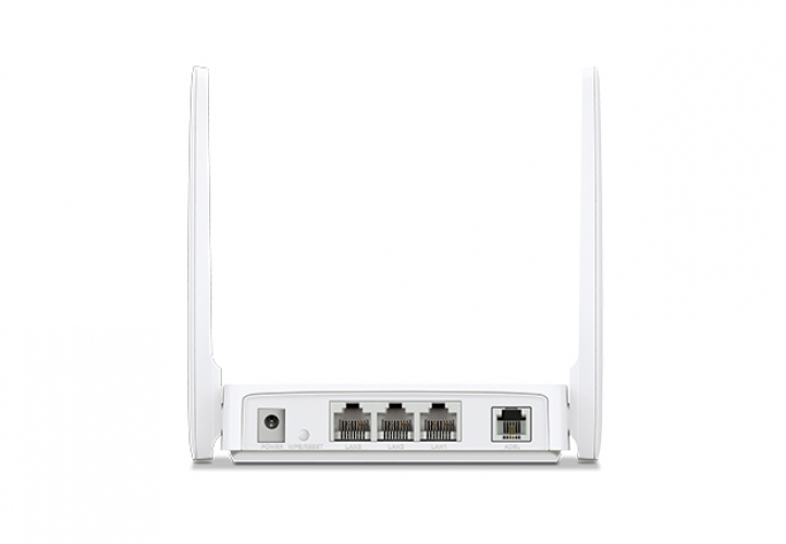 Mercusys MW300D Wireless Router Ethernet Single-Band (2.4 GHz) 4G White V1