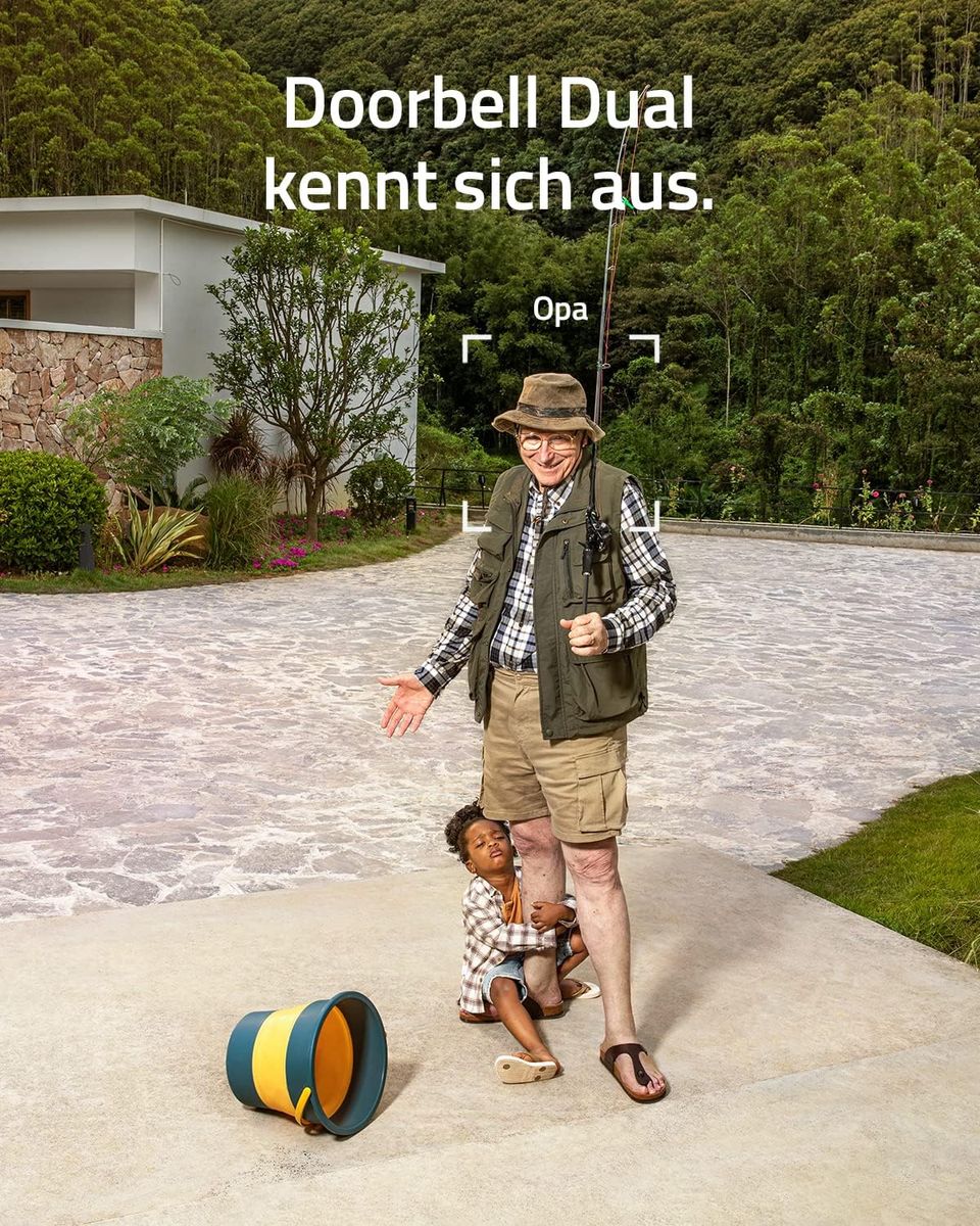 eufy Security E8213381 Video-Türklingel Dual-Kamera, batteriebetrieben, Basisstation, Paketerkennung, 2K HDR, 16 GB, generalüberholt, schwarz, EU eufy Security E8213381 Video-Türklingel Dual-Kamera, batteriebetrieben, Basisstation, Paketerkennung, 2K HDR, 16 GB, generalüberholt, schwarz, EU