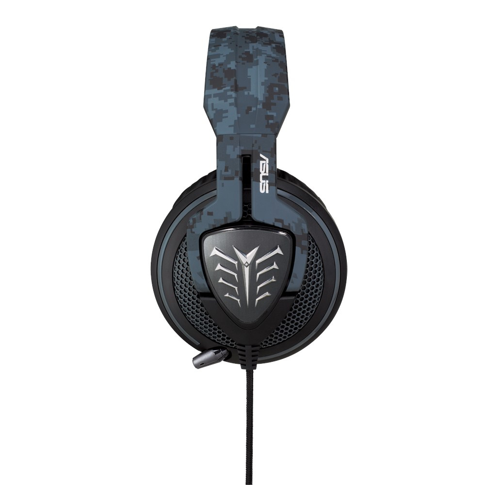 ASUS Echelon Navy Gaming Headset Kabelgebunden 3,5 mm, 50 mm Neodym-Treiber, Boom-Mikrofon, Kopfband, Ohrumschließend, Schwarz/Navy