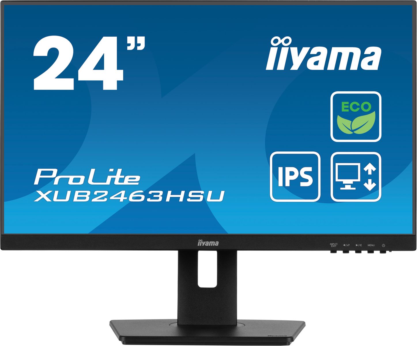 iiyama ProLite XUB2463HSU-B1 Computerbildschirm 61 cm (24) 1920 x 1080 Pixel Full HD LED Schwarz
