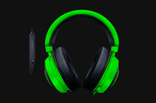 Razer Kraken Tournament Edition Gaming Headset Virtual 7.1 Surround-Sound 3.5mm for PC Green