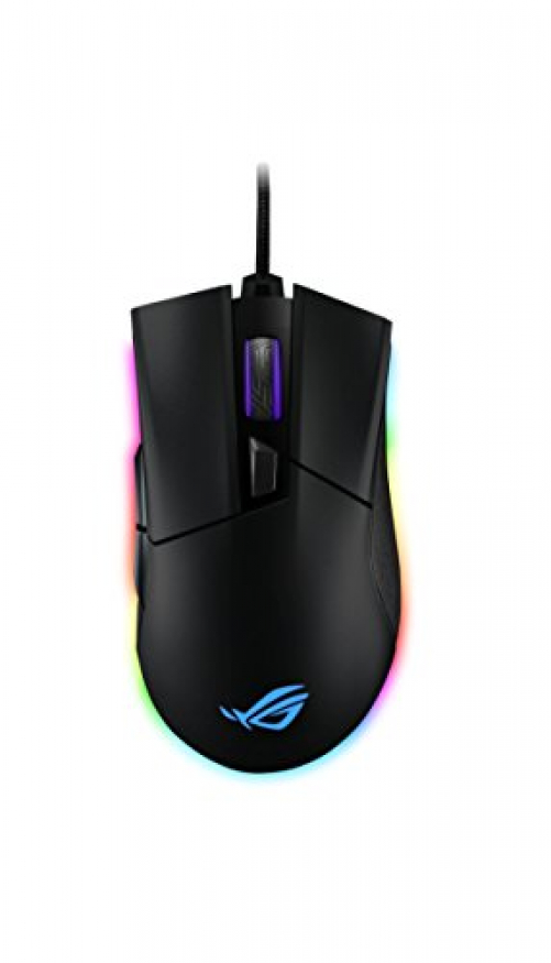ASUS ROG Gladius II Origin Ergonomische Optische 12.000 DPI Gaming Maus schwarz