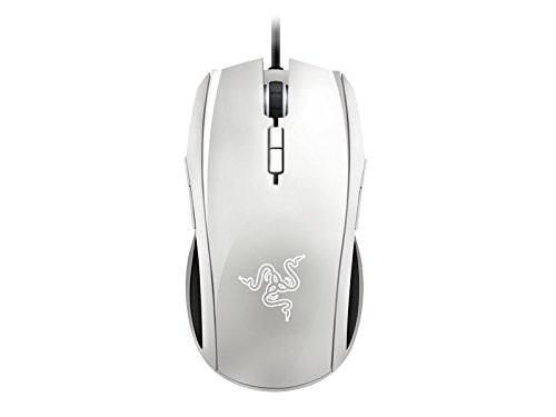 Razer Taipan 8.200 DPI Laser Wired 1.000Hz 9-Tasten Gaming Maus Beidhändig weiß