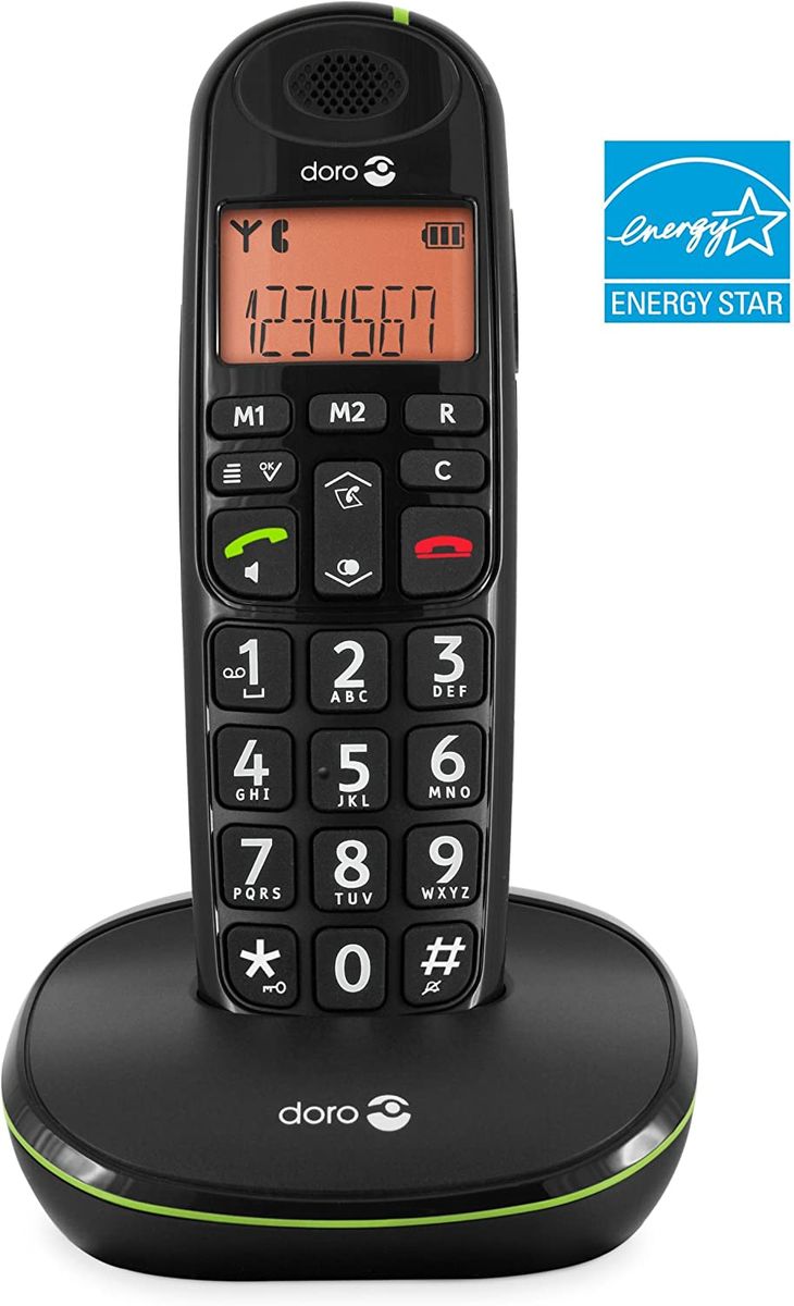 Doro PhoneEasy AA8100w DECTSchnurlostelefon Freisprechen Single