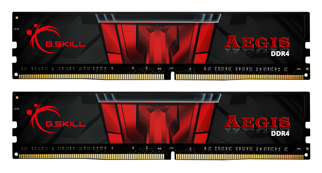 G.Skill F4-3200C16D-16GIS Aegis 16 GB (2 x 8 GB) DDR4 3200 MHz CL16 1.35V Dual Channel XMP 2.0 288-pin DIMM