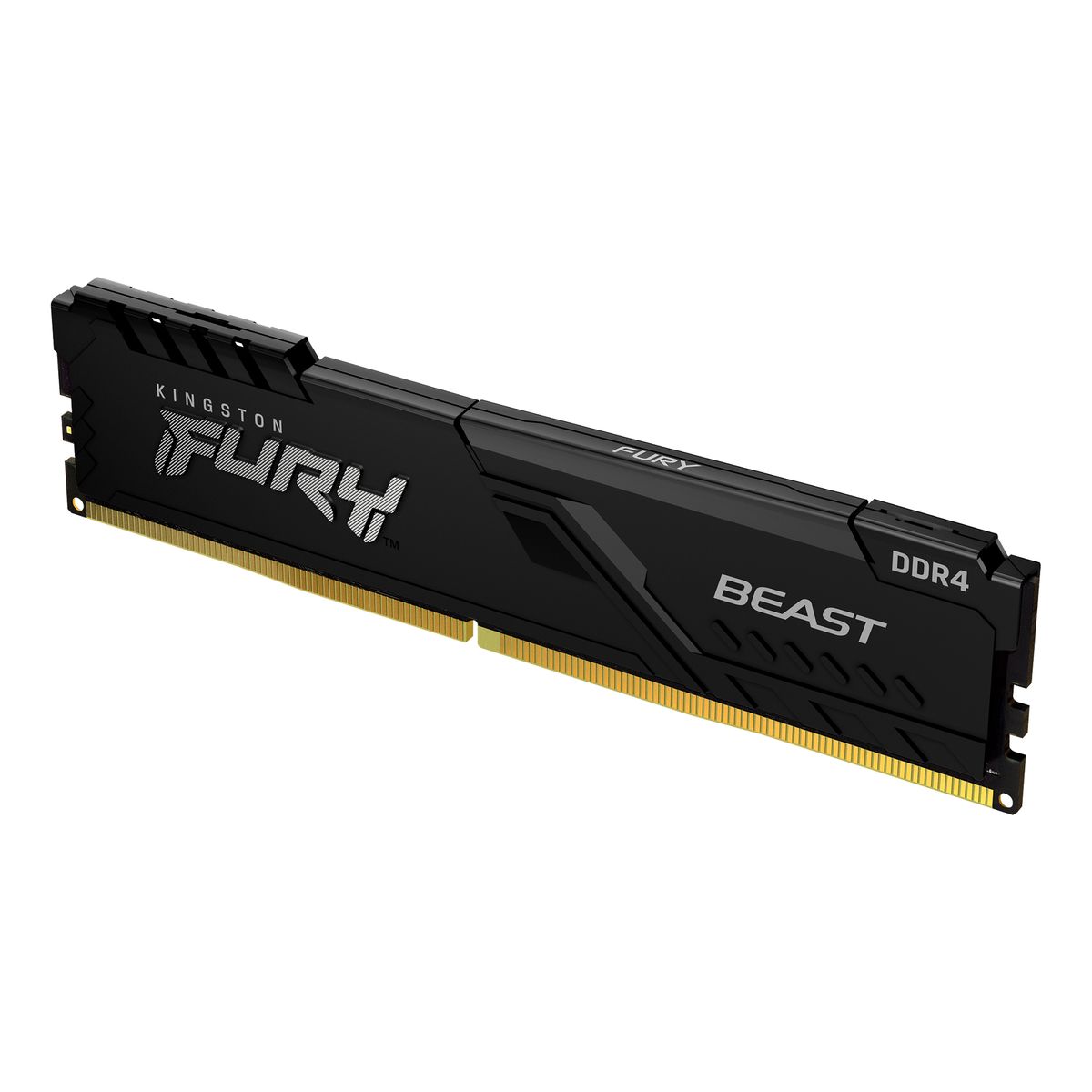 Kingston Technology KF432C16BBK2/64 FURY Beast 64GB (2x32GB) DDR4-3200 CL16 DIMM, 1,2 V, Intel XMP 2.0, Schwarz