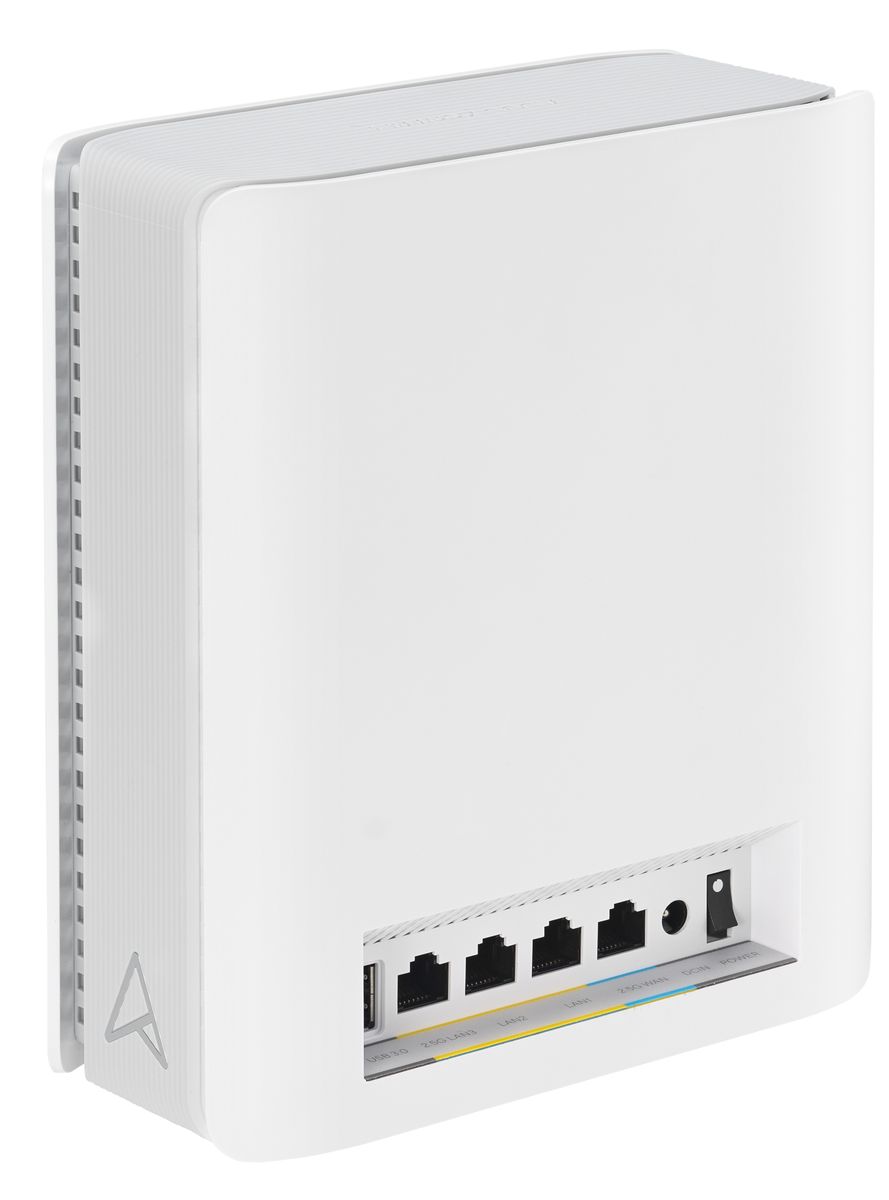 ASUS ZenWiFi BT8 2er-Pack Mesh-System, Tri-Band Wi‑Fi 7 (802.11be) bis 14 Gbit/s, 2x 2,5GbE, 3x LAN, USB 3.2, Weiß