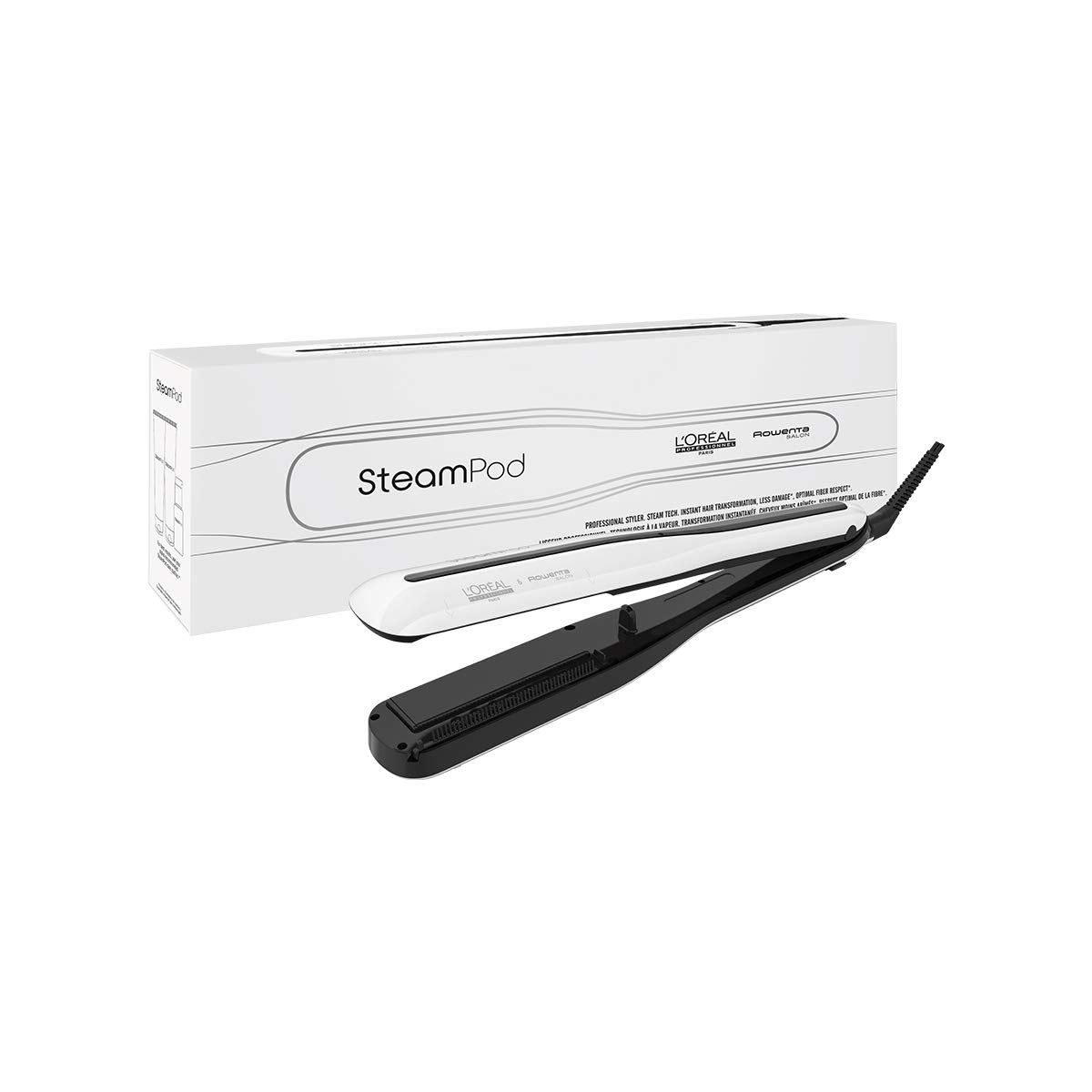 LOreal Professionnel Paris| SteamPod 3.0 Professional steam hair styler for natural waves or straight hair heat control