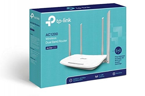 TP-Link Archer C50 WLAN-Router Schnelles Ethernet Dual-Band 4G