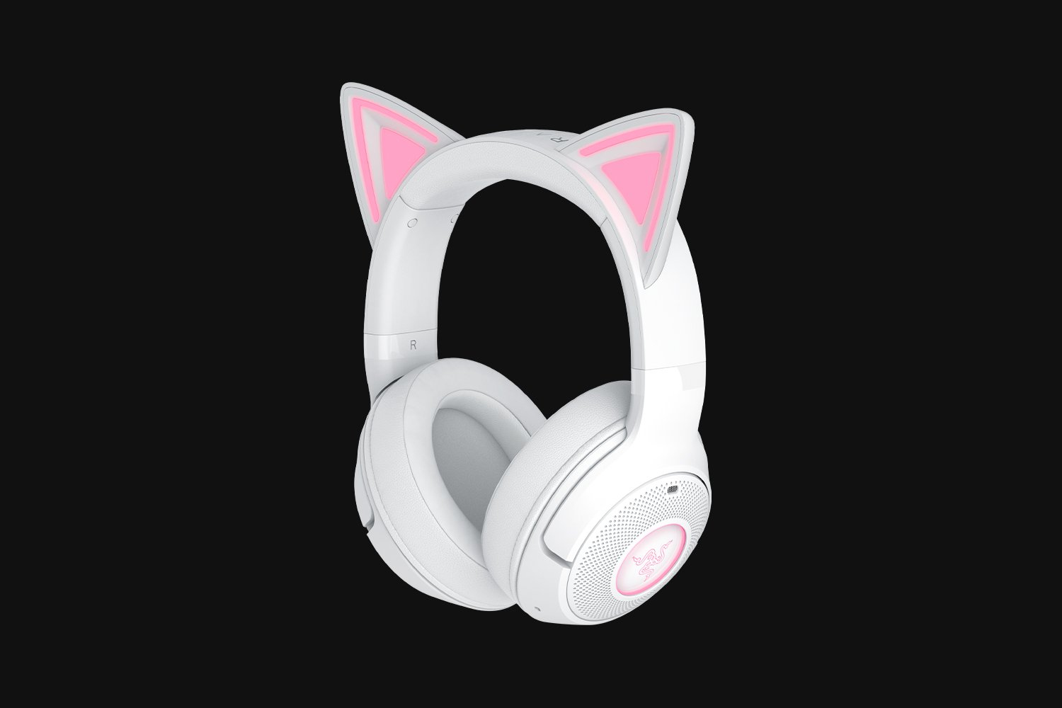 Razer Kraken Kitty V2 BT Kopfhörer Kabellos Kopfband Gaming Bluetooth Weiß
