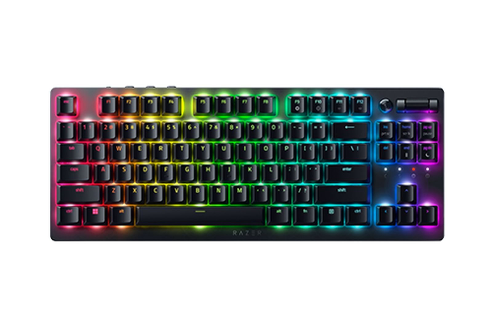 Razer DeathStalker V2 Pro TKL Gaming Keyboard Dual Wireless Optical Red Switches RGB - NORDIC Layout - QWERTY