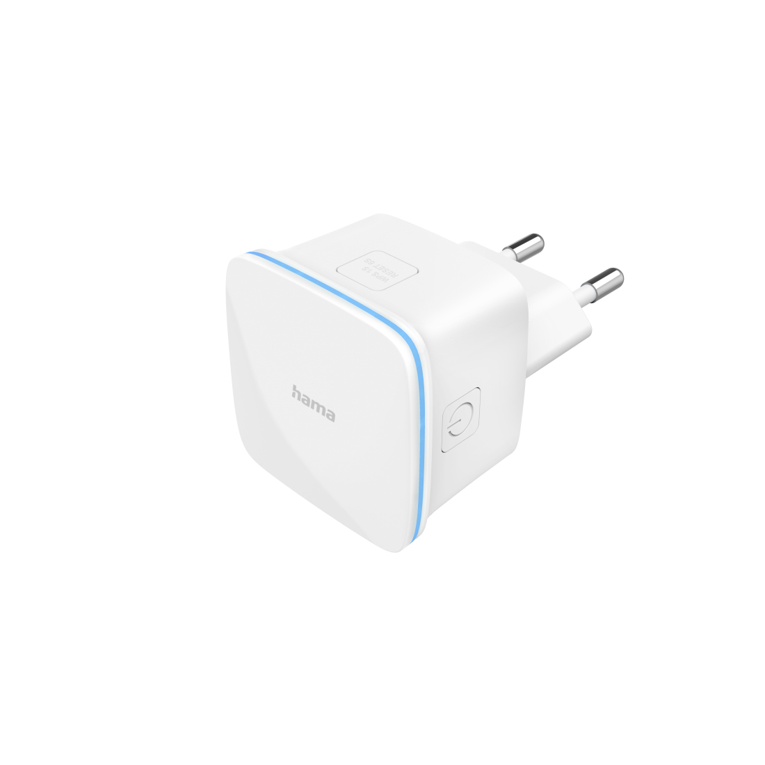 Hama N300 Netzwerk-Repeater 300 Mbit/s, WLAN 2,4 GHz Wi‑Fi 4 (802.11n), Ethernet, Weiß, EU Steckertyp C