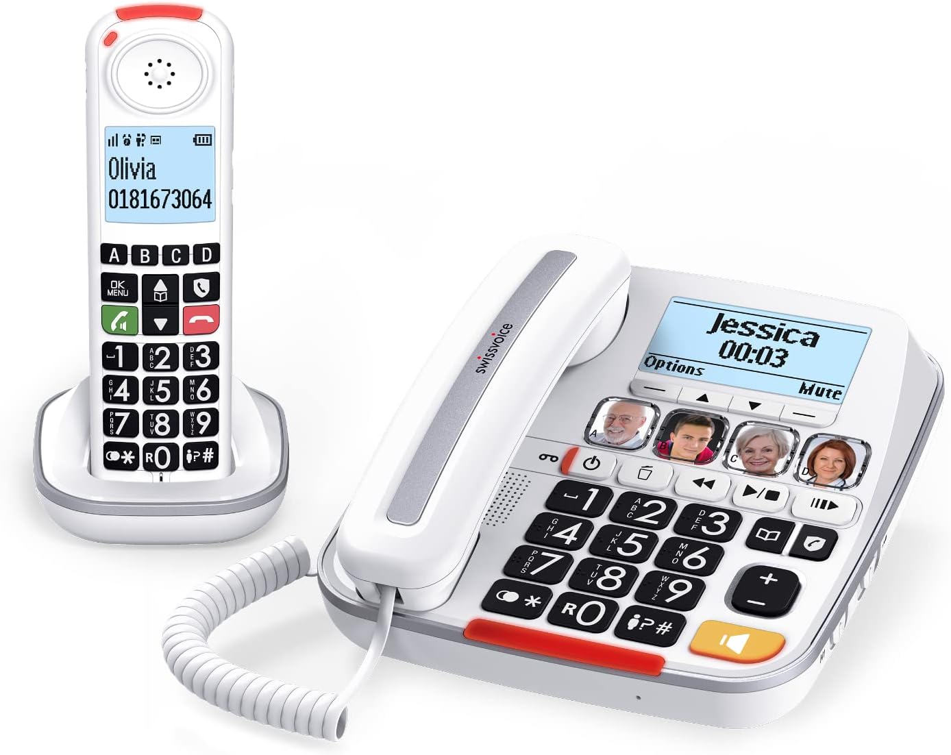 Swissvoice Xtra 3355 Combo Comfort Telefon