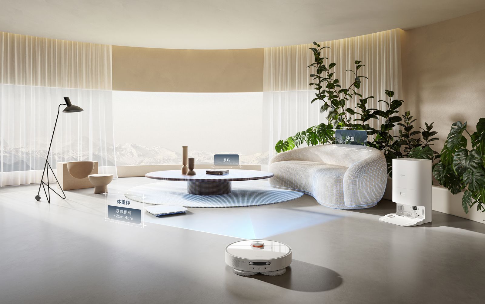 Xiaomi X10 Plus Roboter-Staubsauger Kombi Weiß