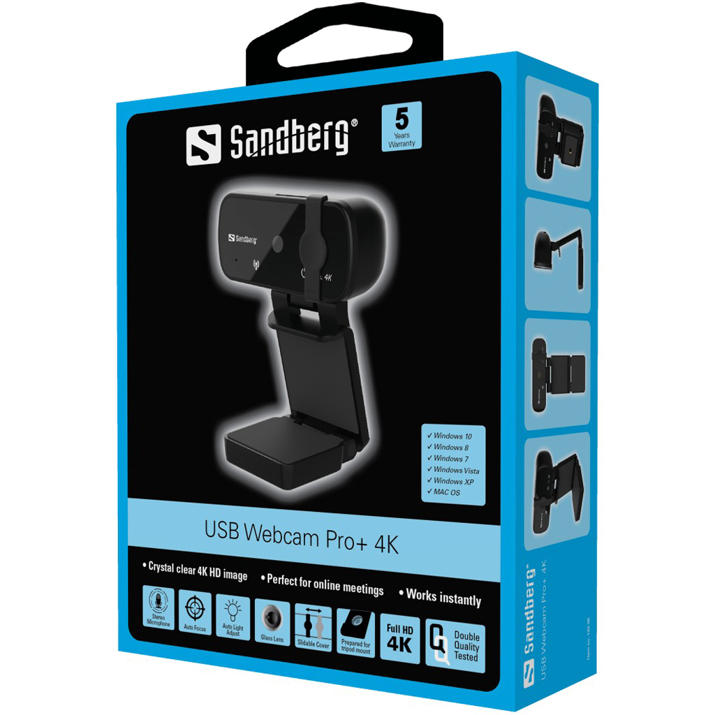 Sandberg USB Webcam Pro 4K