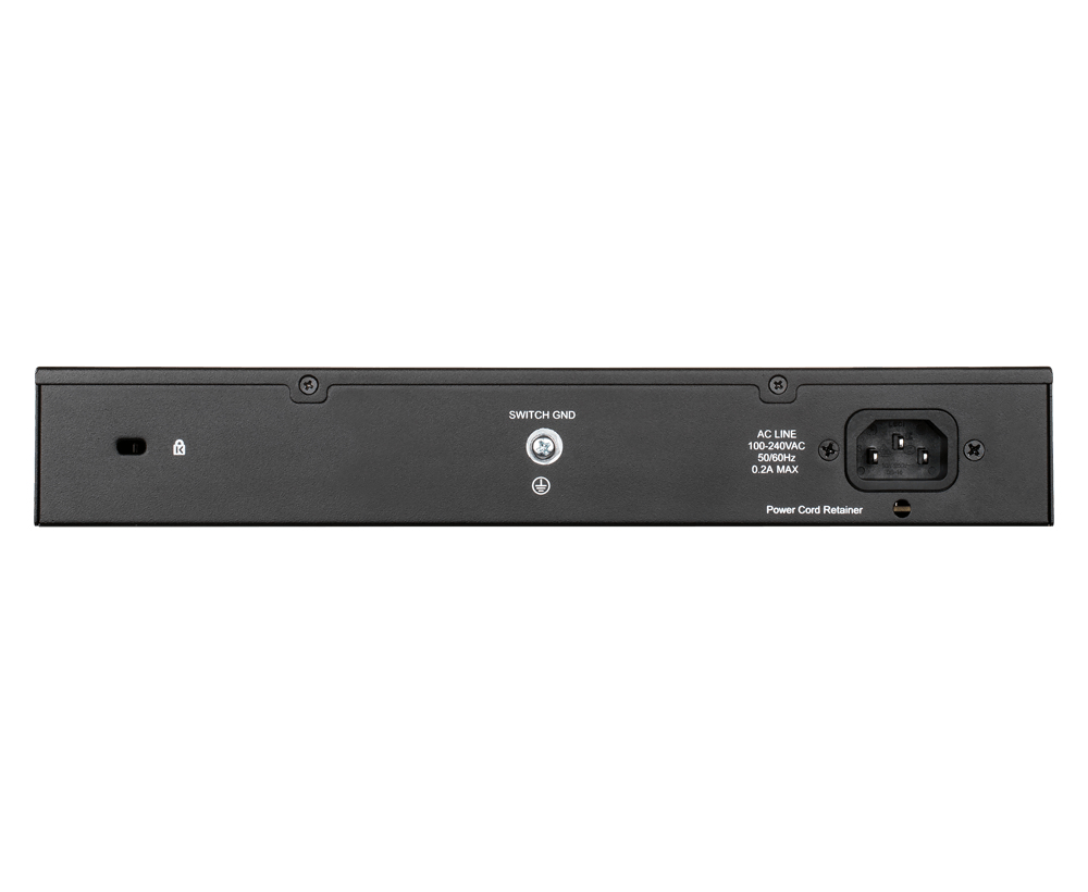 D-Link DGS-1100-16V2 16-Port Gigabit Smart Switch (10/100/1000 Mbit/S, Einfache Plug & PLAY-Installation, lüfterlos), Schwarz Vorgängerversion 16 Port|16x1G neues Modell