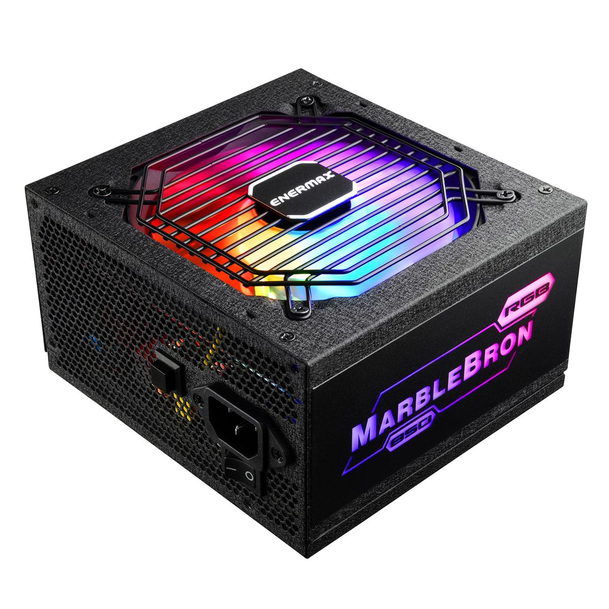 Enermax EMB850EWT-RGB MARBLEBRON Netzteil 850 W, 80 PLUS Bronze, Semi-Modular, 12 cm Lüfter, Schwarz, EU