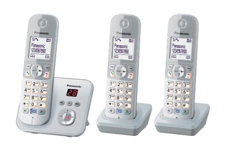 Panasonic KX-TG6823 DECT-Telefon Anrufer-Identifikation
