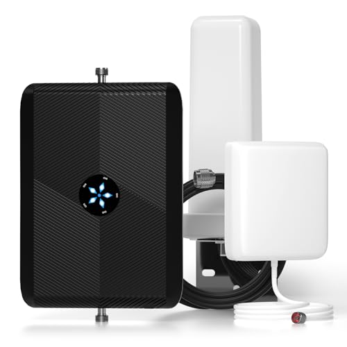 Confixpand KW18P.5.LGDWL.N21221.B20B7K Mobilfunk-Repeater 5G/4G/3G GSM Signalverstärker für Zuhause & Büro, LED-Status, EU-Stecker Typ C