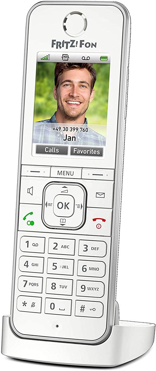 AVM FRITZ!Fon C6 International DECT Phone Caller Identification