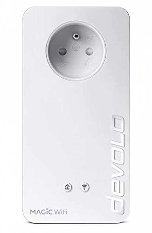 Devolo Magic 8384 Powerline Wi-Fi Mesh Starterset weiß Plug-Type E (FR)