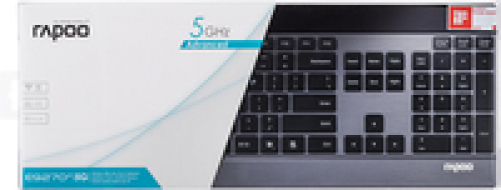 RAPOO E9270P Ultraschlanke 5 GHz Wireless Tastatur (DEU Layout - QWERTZ)