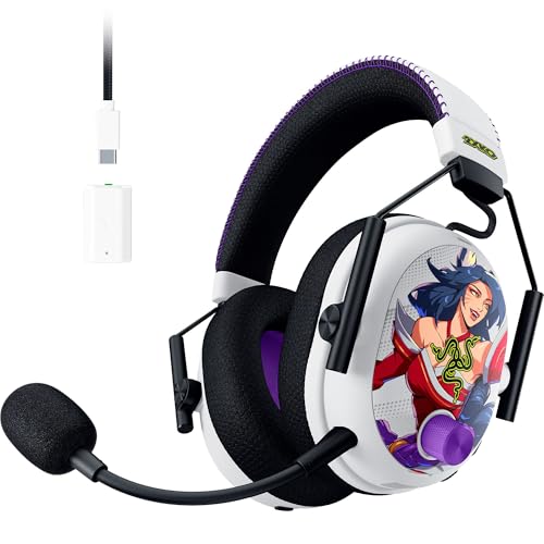 Razer BlackShark V3 Pro 2XKO Edition Kabelloses E-Sport-Headset, ANC, Triforce 50 mm Treiber, HyperSpeed 2,4 GHz & Bluetooth, Xbox/PC