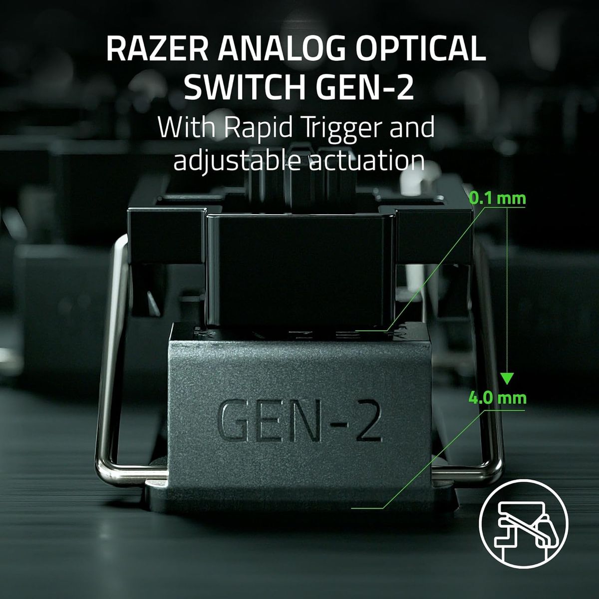 Razer Huntsman V3 Pro Tenkeyless - Analog Optical E-Sports PC-Keyboard - Razer Snap Tap & Rapid Trigger (Multifunktionsrad mit 2 dedizierten Tasten, PBT-Tasten) Weiß