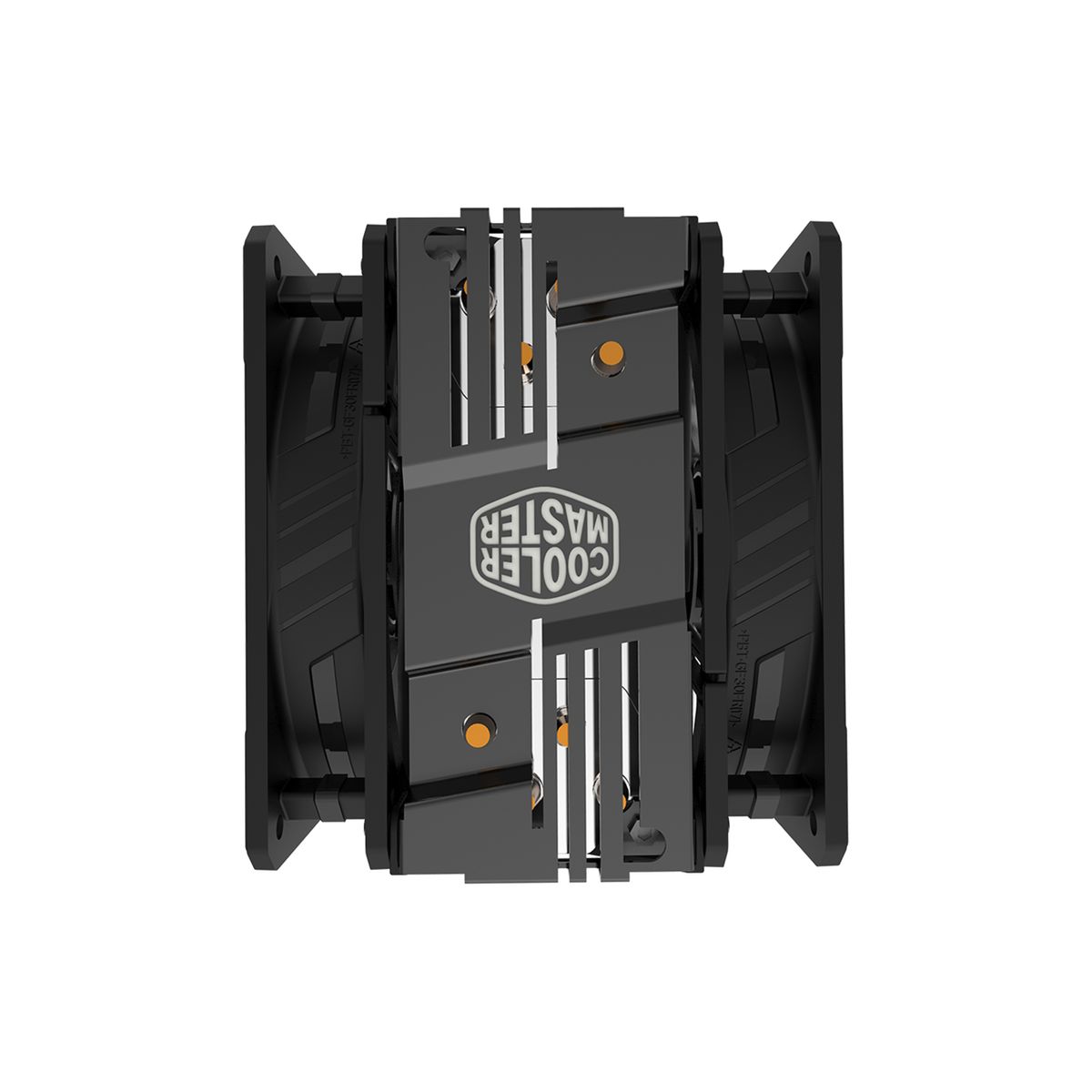 Cooler Master Hyper 212 LED Turbo ARGB Prozessor-Kühler, 120 mm, 650-1800 RPM, PWM, 62 cfm, 2x Lüfter, Schwarz/Silber
