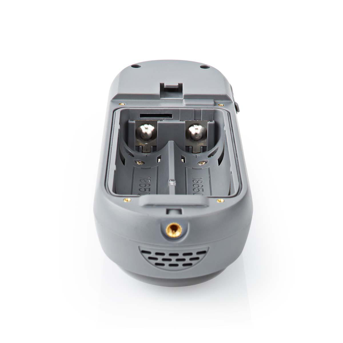 Nedis WIFICDP20GY Video-Türklingel mit Kamera, WLAN, Akku 5200 mAh, Nachtsicht, 180° Blickwinkel, SIP-Videoanruf, 1080 x 1080, Schwarz, IP54 Nedis WIFICDP20GY Video-Türklingel mit Kamera, WLAN, Akku 5200 mAh, Nachtsicht, 180° Blickwinkel, SIP-Videoanruf, 1080 x 1080, Schwarz, IP54