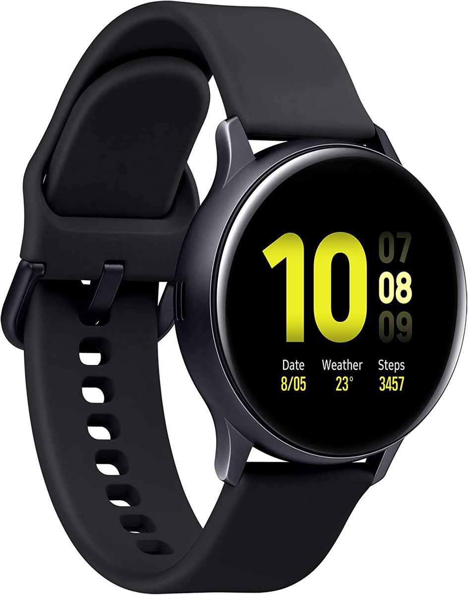 Samsung Galaxy Watch Active 2 (Bluetooth) 40mm, Aluminum, Black