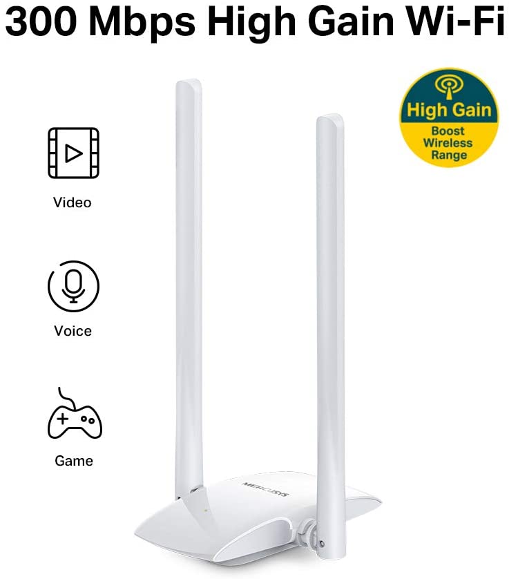 Mercusys MW300UH network card WLAN 300 Mbit/s