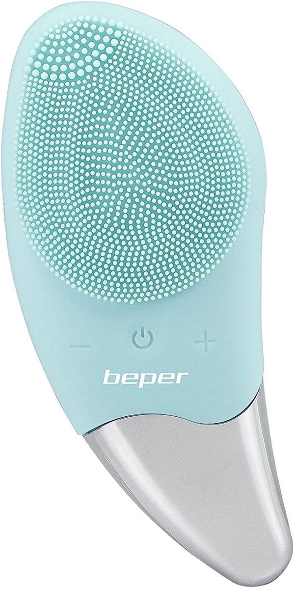 Beper facial cleansing brush, 5 W, silicone, waterproof, sonic technology, rechargeable via USB cable, battery for up to 90 minutes runtime, ideal for all skin types