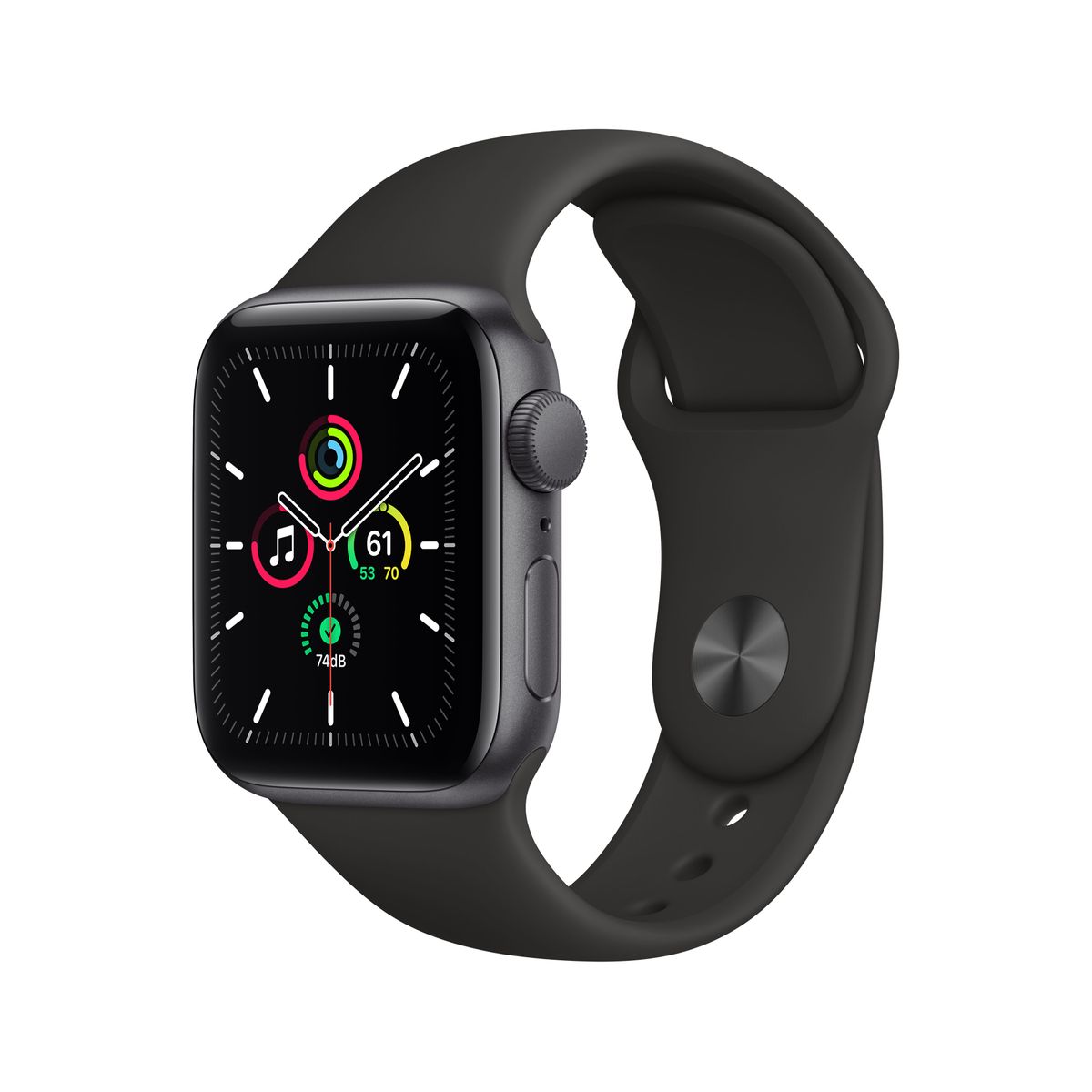 Apple Watch SE OLED 40 mm Grau GPS