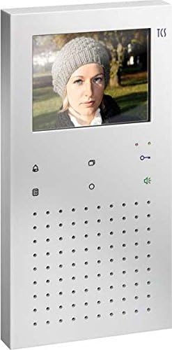 TCS Tür Control Video Color Innenstation IVW9030-0140 Freisprech.Touch ws Video-Haustelefon